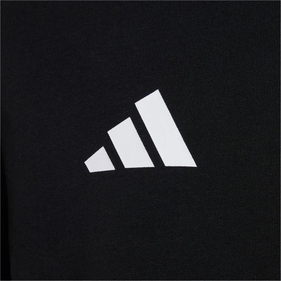 Детская футболка с длинным рукавом Mercedes-AMG Petronas Formula 1 Team Dna Tee adidas, Черно-зеленый — фото 3