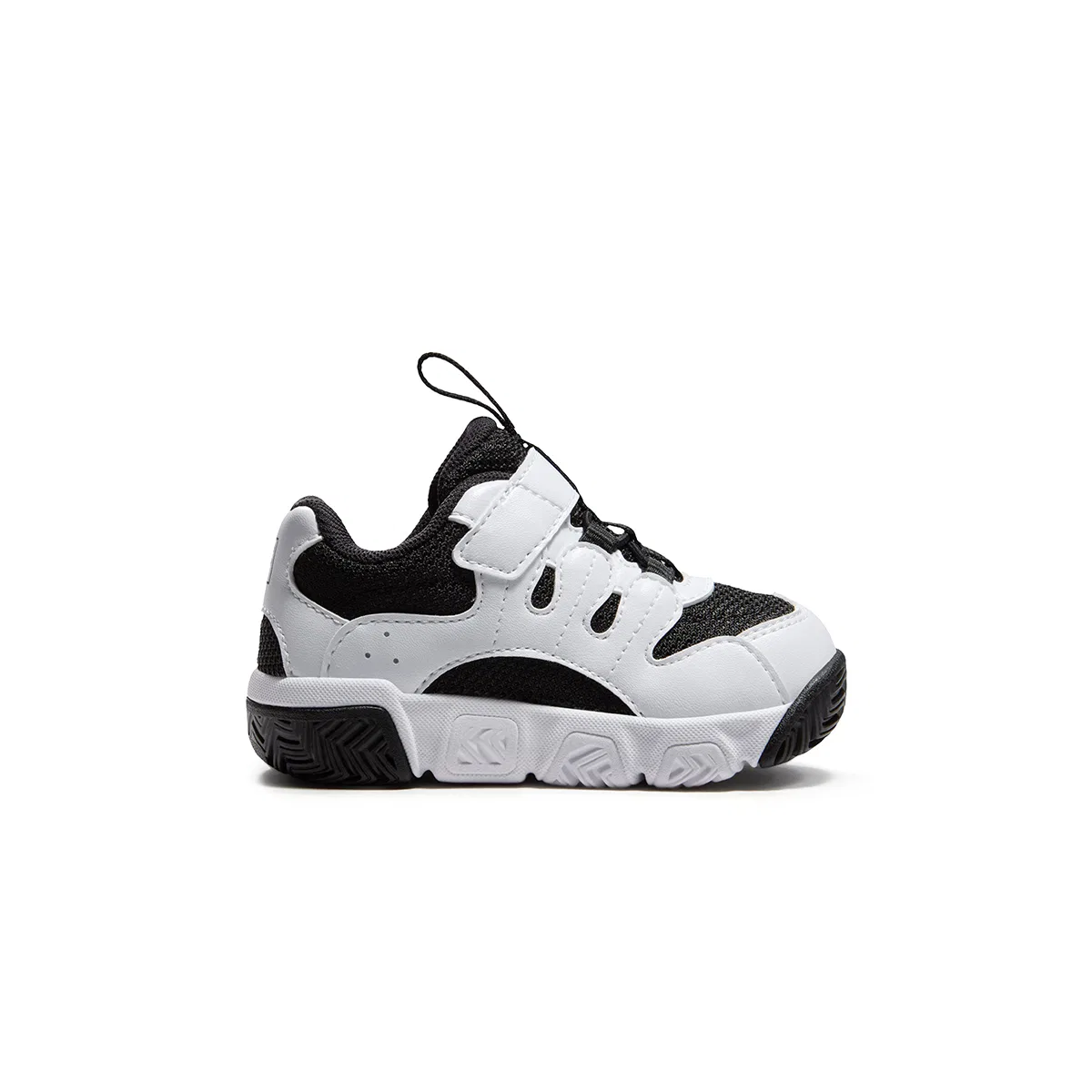 Детские баскетбольные кроссовки с принтом FILA KIDS, Black/FILA White — фото 3