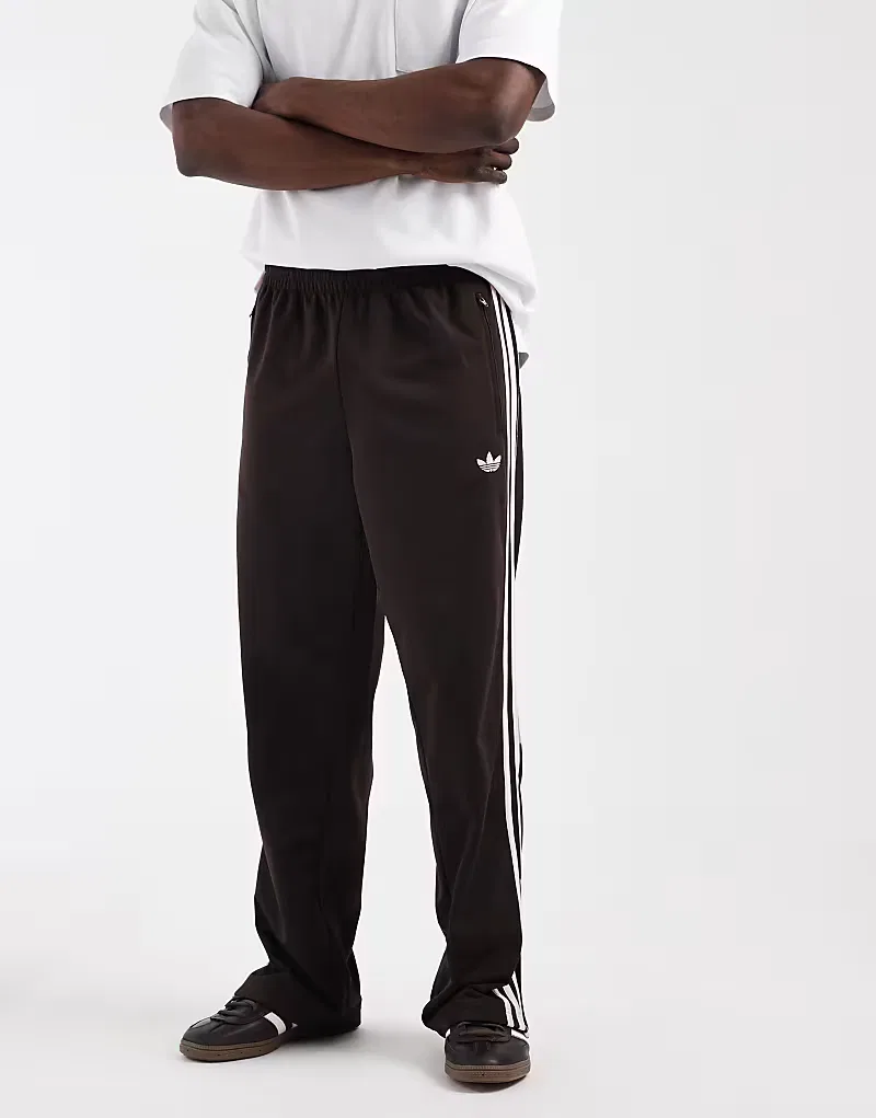 Спортивные брюки Adidas Originals Firebird кофейно-коричневый — фото 3