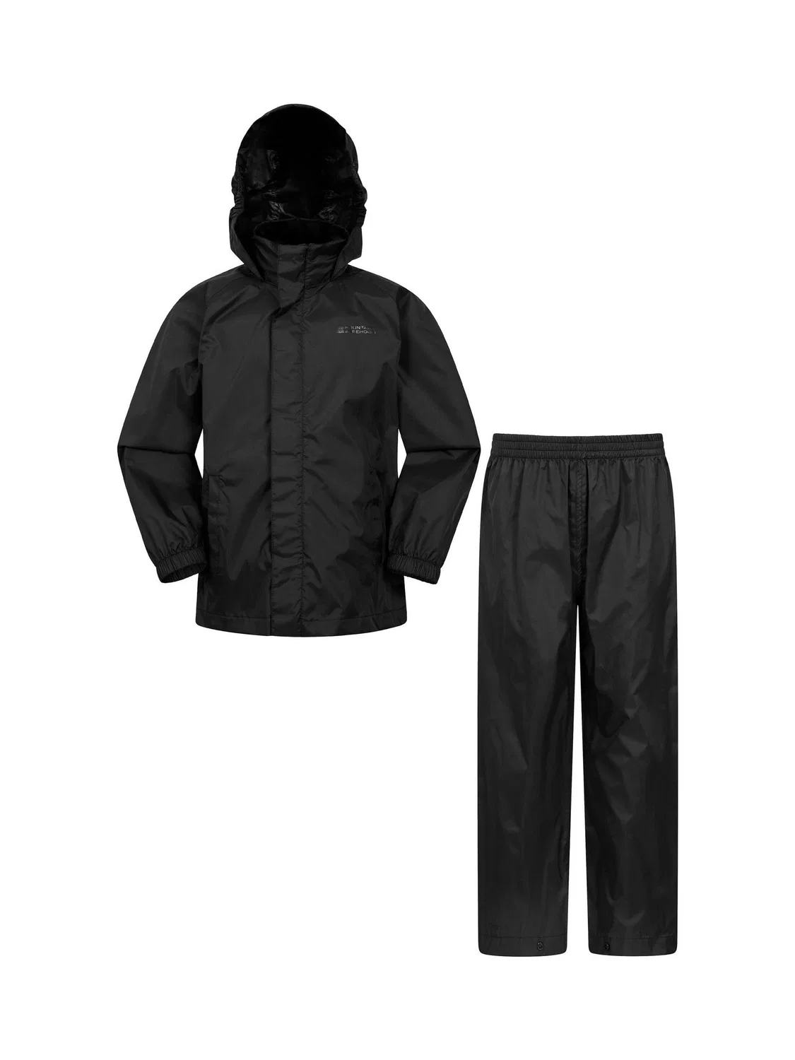 Дождевой костюм для мальчиков Pakka Mountain Warehouse, черный