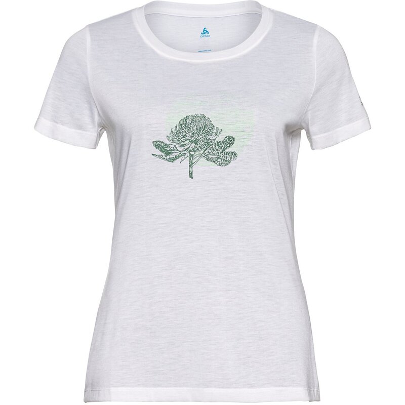 

Футболка с круглым вырезом, s/s, halden p Odlo, белый