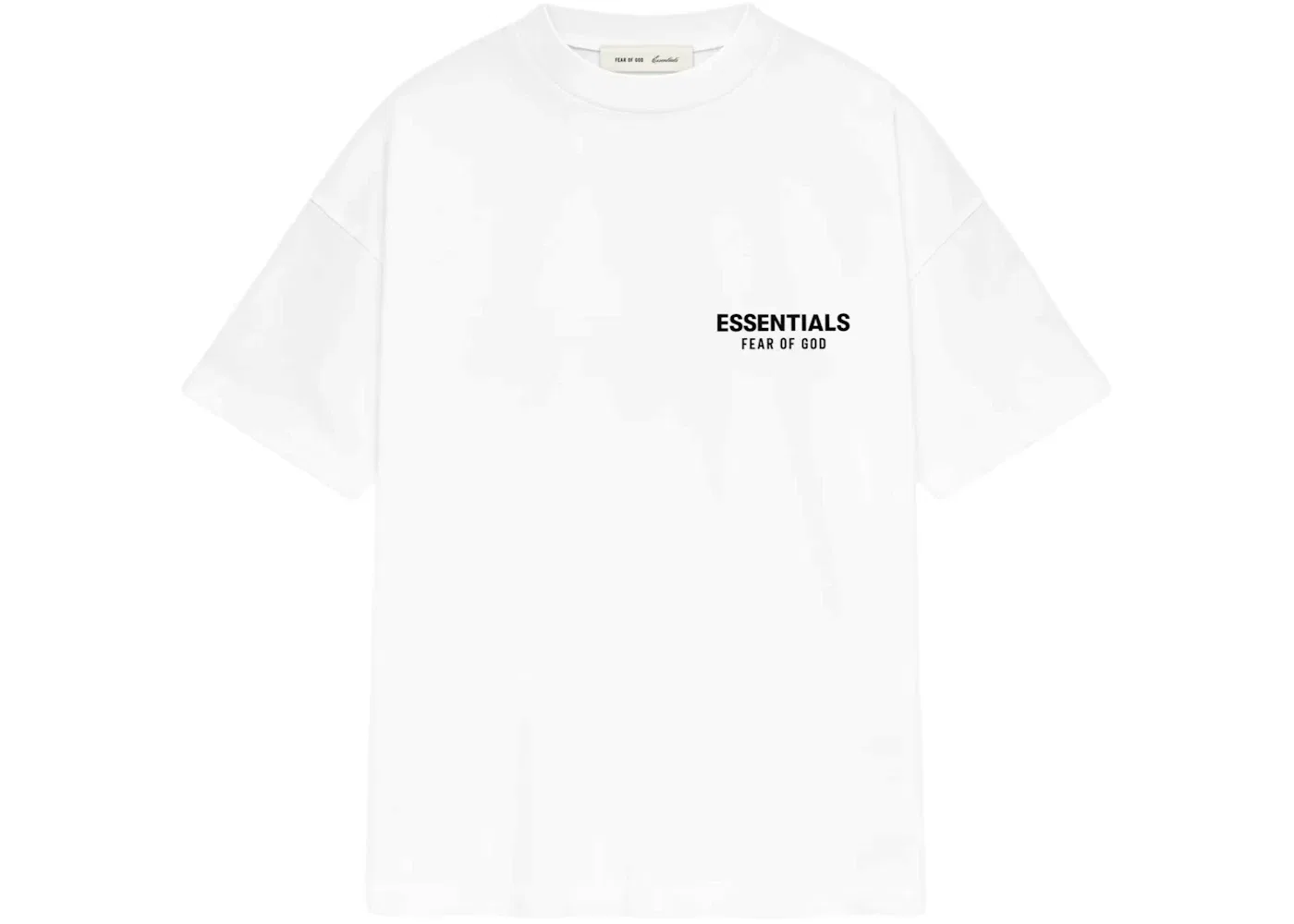 Мужская футболка с коротким рукавом Fear of God Essentials Classic Tee (SS26), Bright White