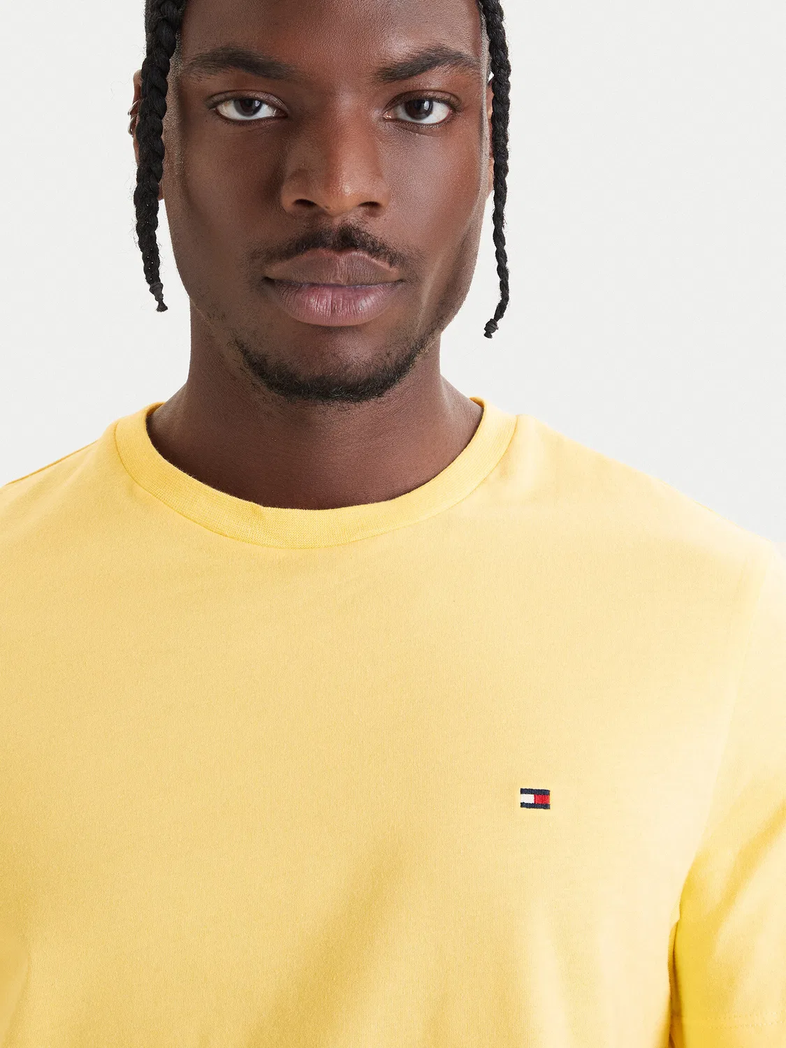 Мужская футболка стандартного кроя Ess Seasonal Tommy Hilfiger, желтый — фото 4