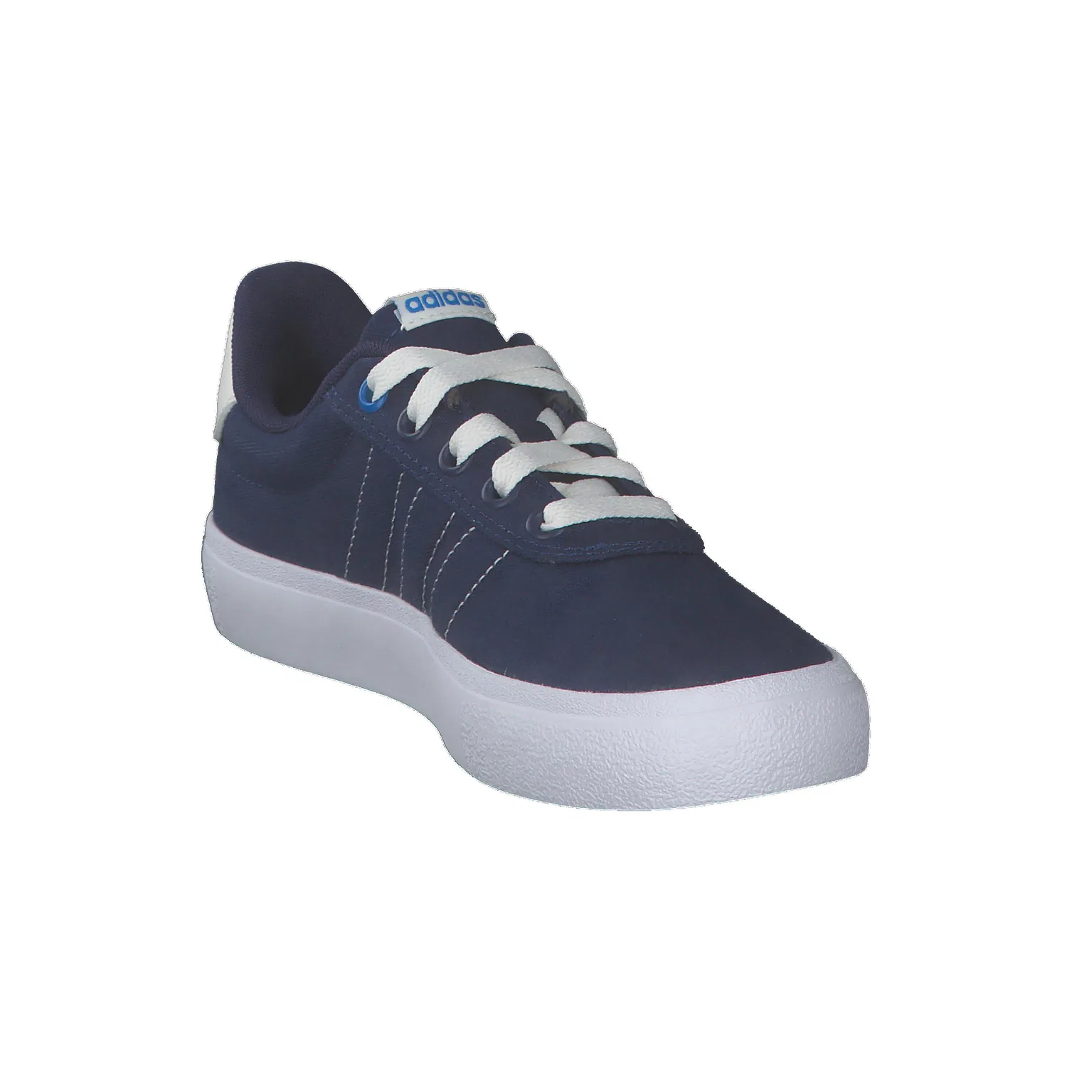 Детские кроссовки с принтом VULCRAID3R K Adidas, Dunkelblau Weiss — фото 2