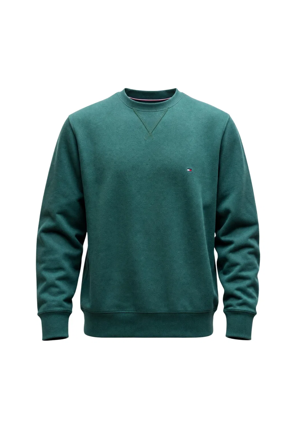 Мужской свитшот с длинным рукавом ESS SEASONAL FLEECE Tommy Hilfiger, Green — фото 3