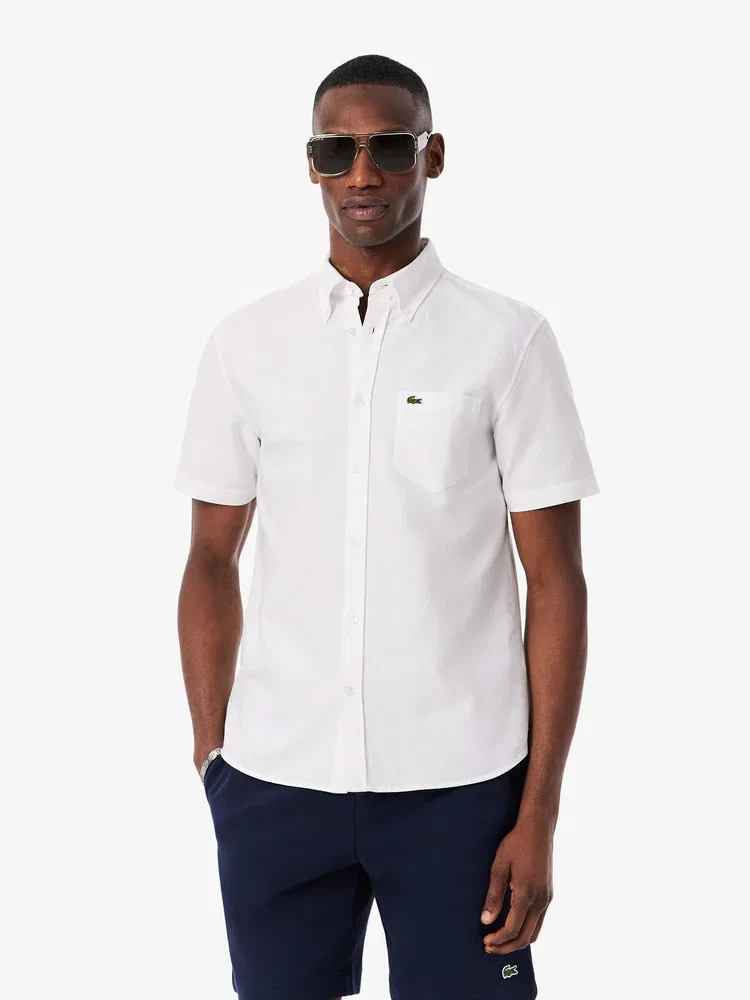 Футболка с коротким рукавом Oxford LACOSTE, White