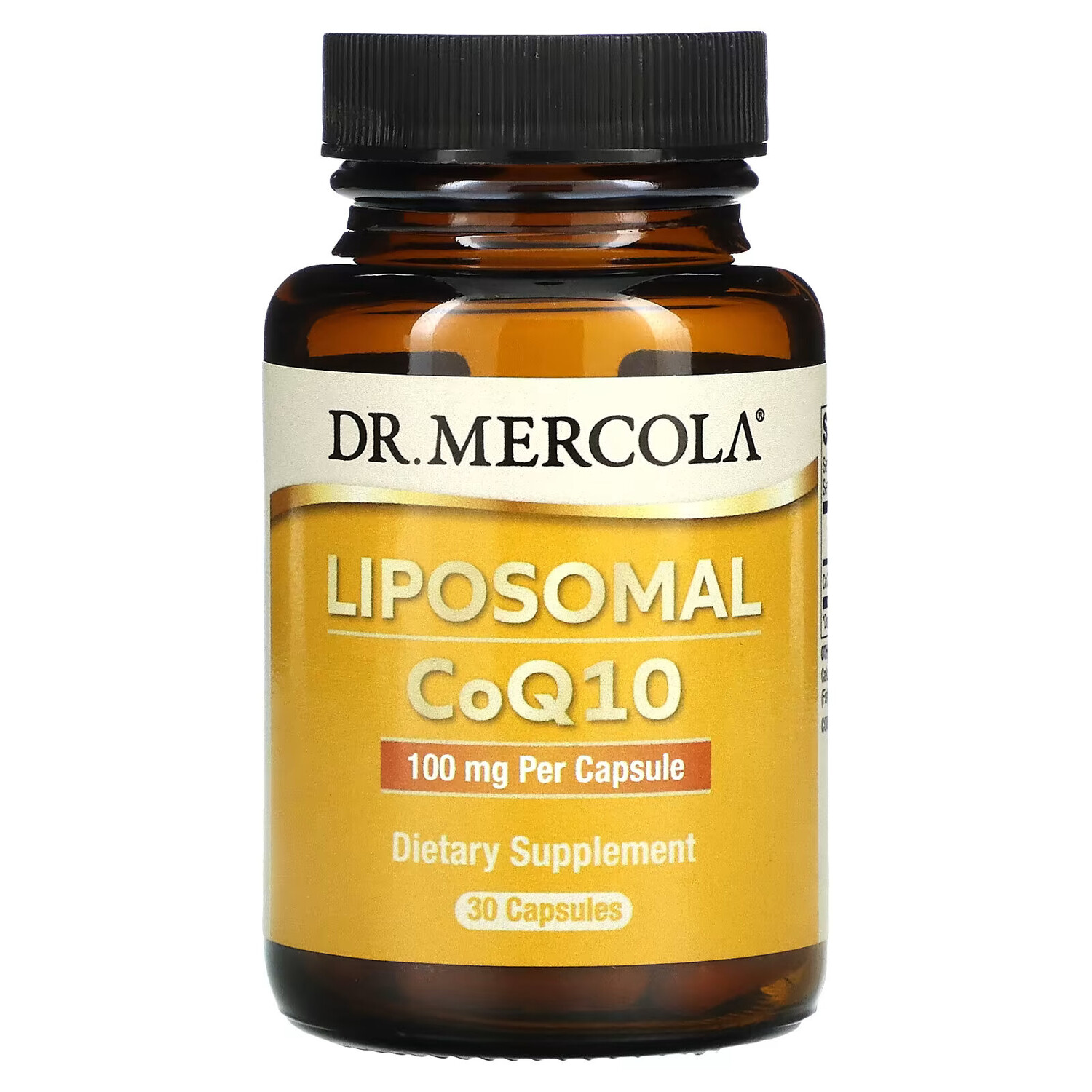 

Dr. Mercola, липосомальный коэнзим Q10, 100 мг, 30 капсул