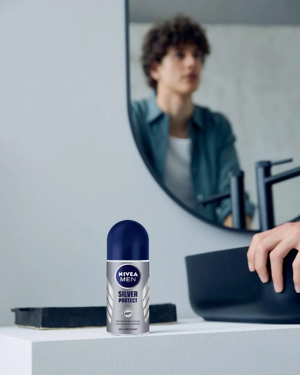 Антиперспирант-ролик Silver Protect, NIVEA, 50 мл — фото 3