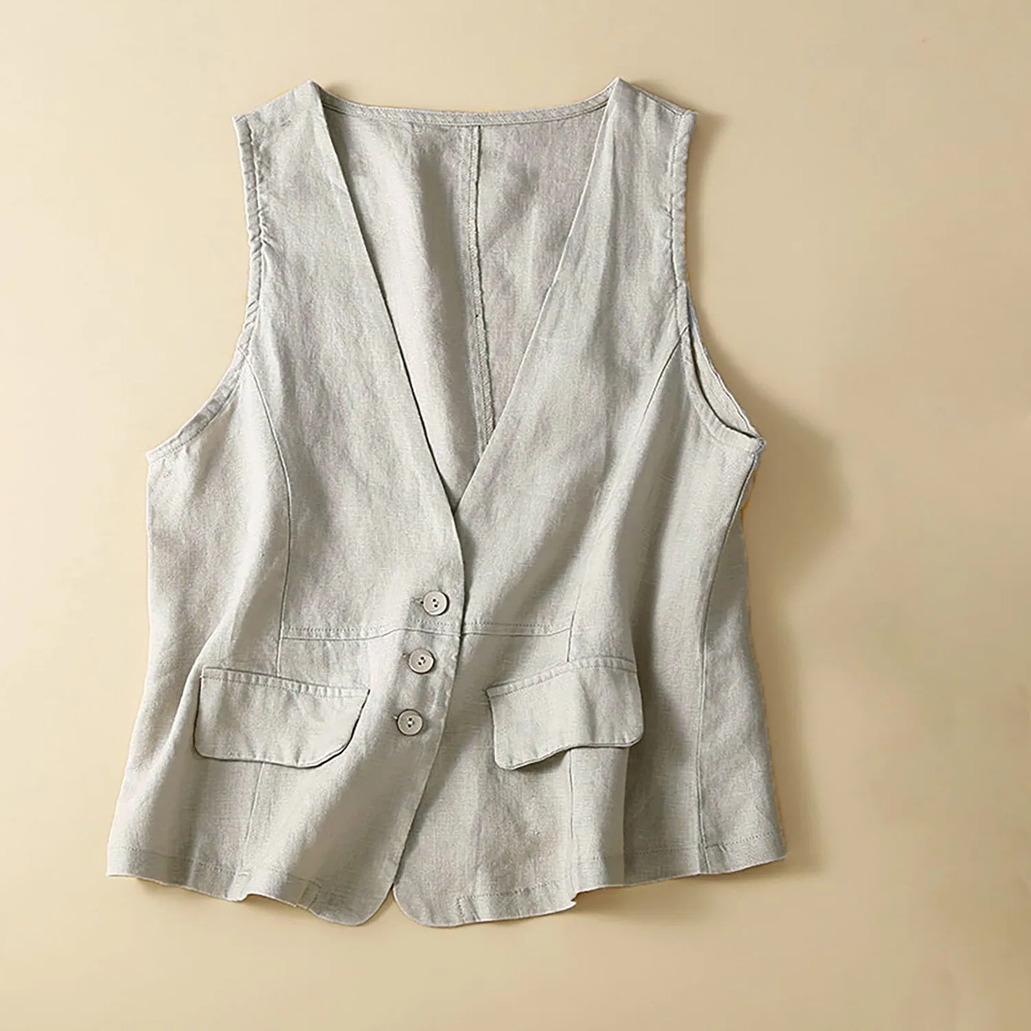 Женский дождевик с длинным рукавом Lightweight Cardigans Summer, Grigio — фото 4