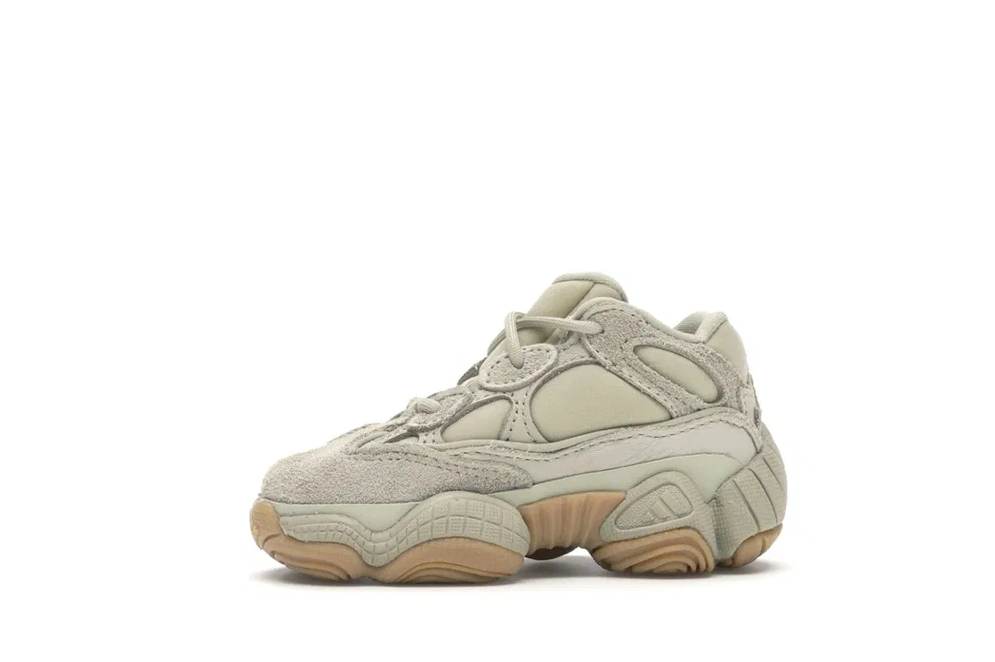 Детские кроссовки Lifestyle с массивным силуэтом Adidas Yeezy 500 Adidas, Stone Stone Stone — фото 3