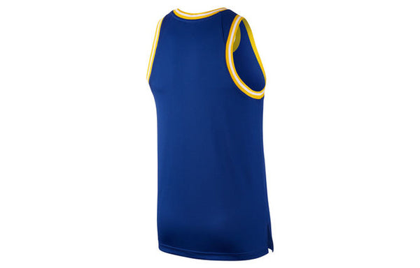 Спортивная футболка golden state warriors dri-fit nba jersey vest blue Nike, синий — фото 2
