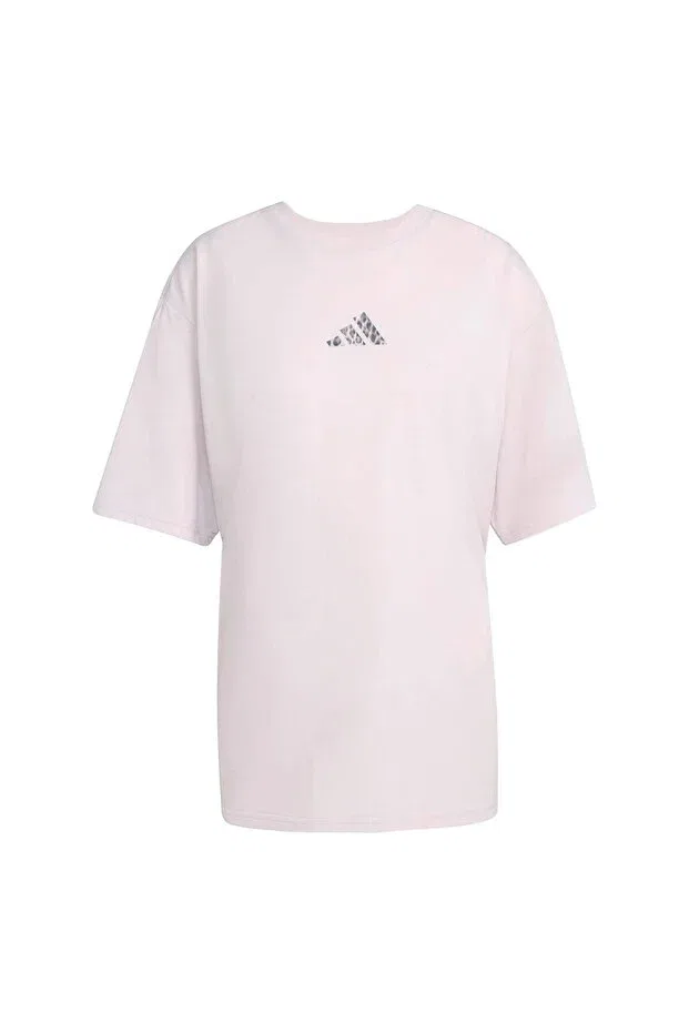 Женская спортивная футболка с принтом Adidas, Purple — фото 4