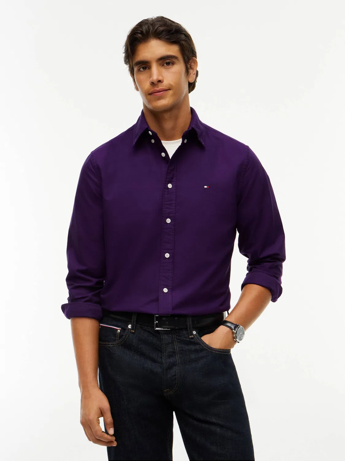 Рубашка оксфорд с длинным рукавом Tommy Hilfiger, Viola