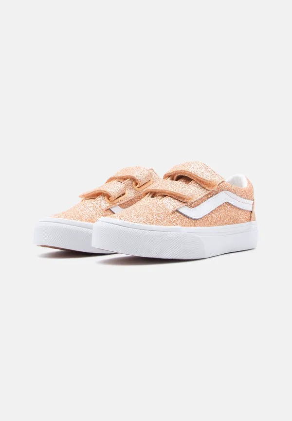 Классические кроссовки унисекс Vans, Glitter Apricot Glow — фото 2