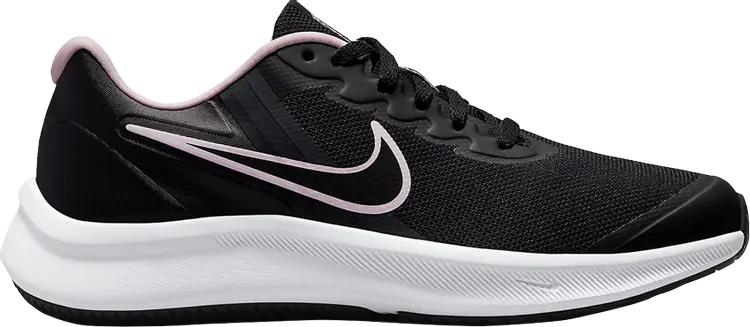 

Кроссовки Nike Star Runner 3 GS 'Black Light Pink', черный