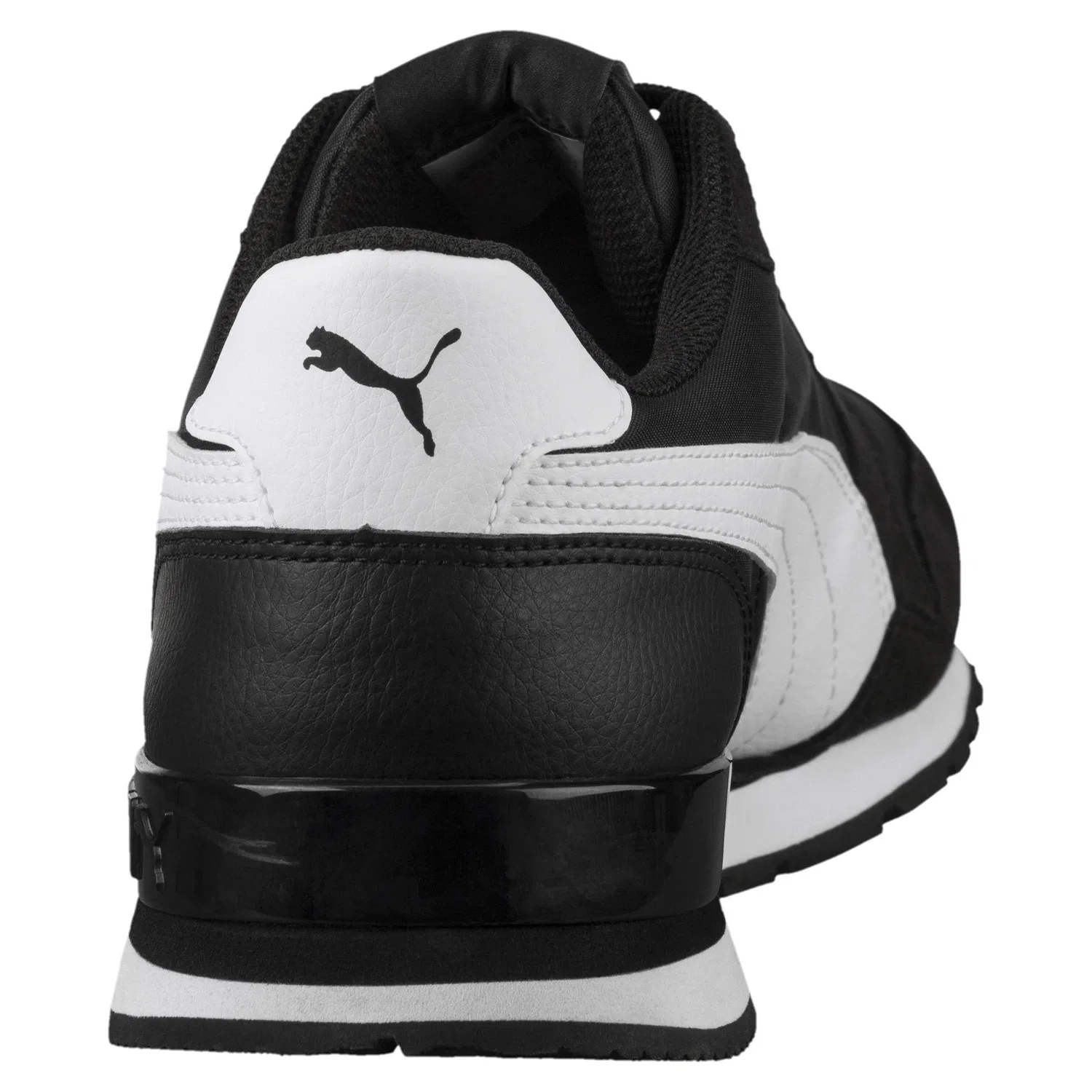 Детские кроссовки с низким верхом St Runner Nl PUMA, V2 Black White — фото 4