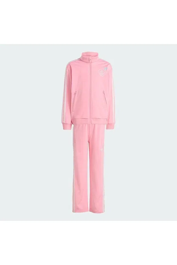Детский спортивный комплект для девочек Firebird ts Adidas, Pink — фото 3