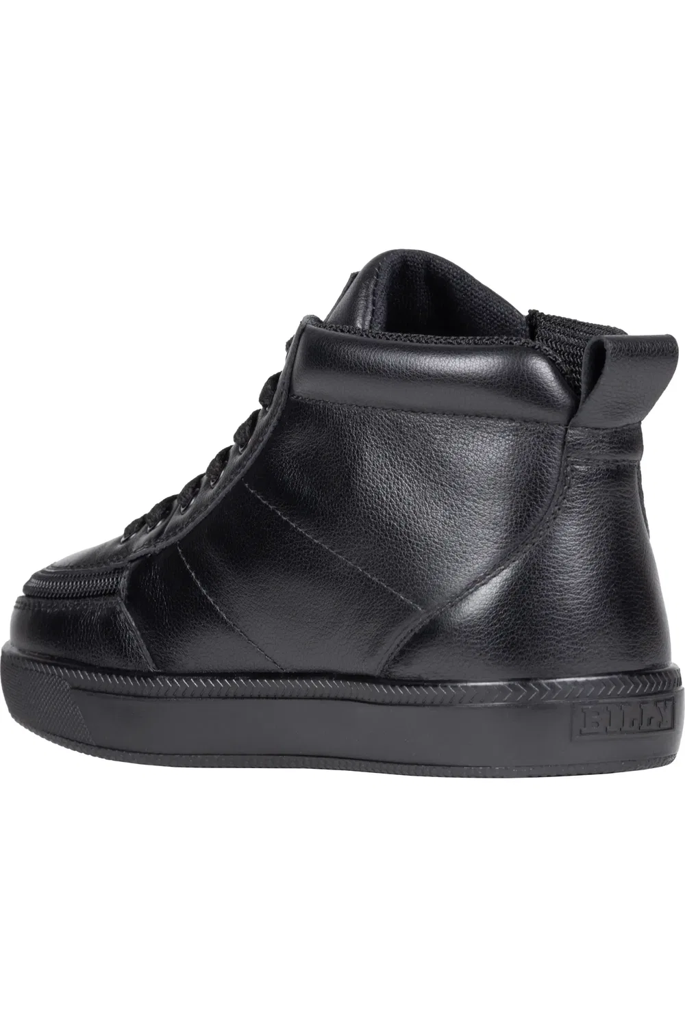 Кеды детские на молнии High DR II BILLY Footwear, Black Leather — фото 2