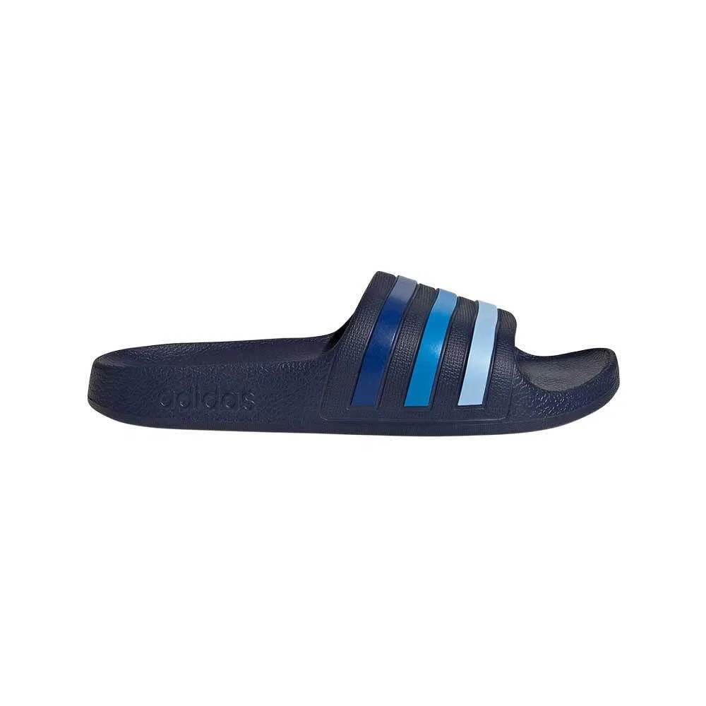 Детские сандалии для девочек с закрытым носом Adidas Adilette, Blau