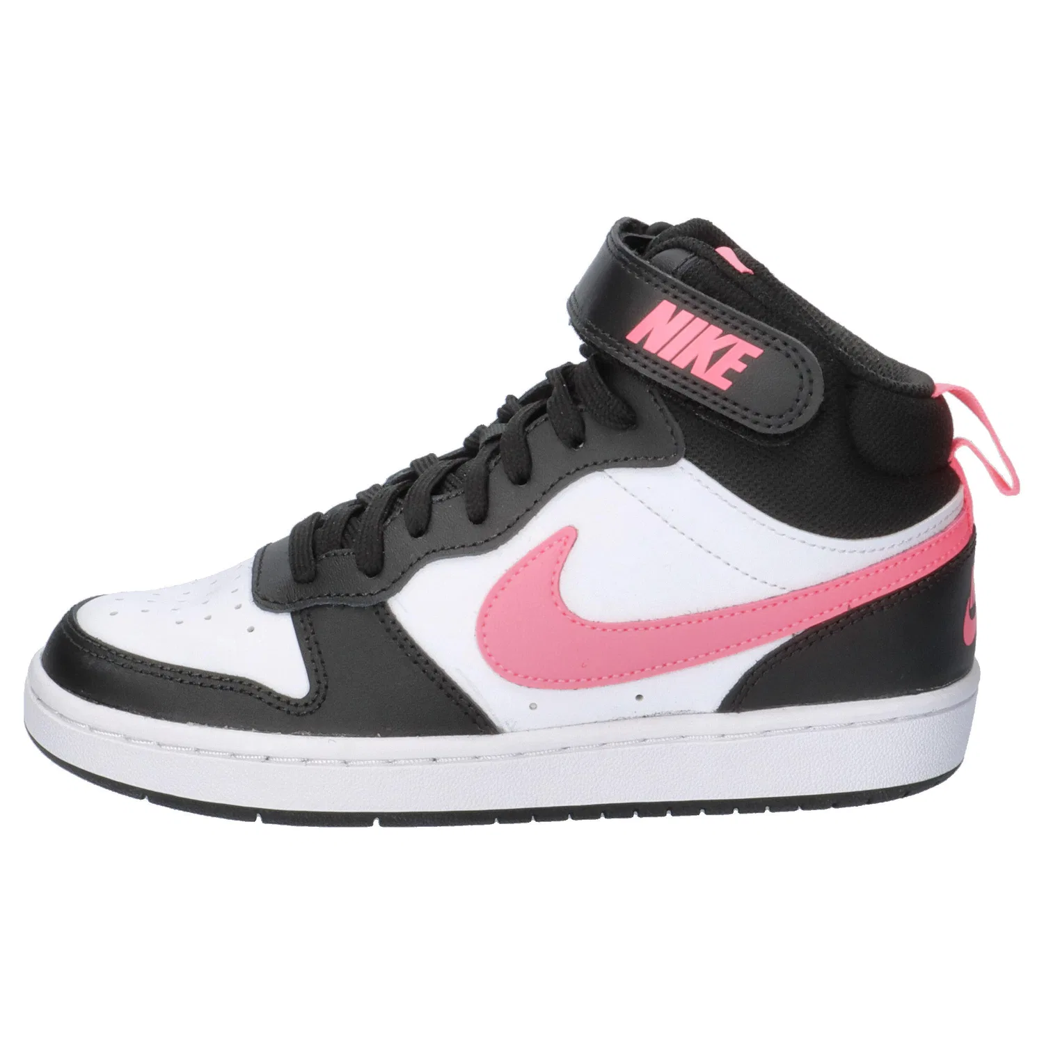 Детские кроссовки с высоким верхом Court Borough Mid 2 Nike, Schwarz — фото 2