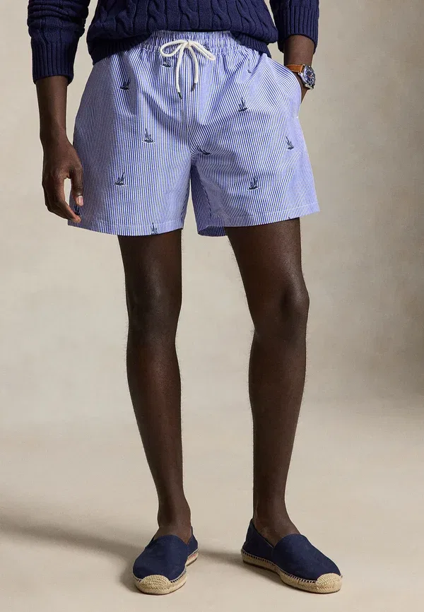 Плавки полосатые Traveler Classic Swim Trunk Polo Ralph Lauren, Sailboat