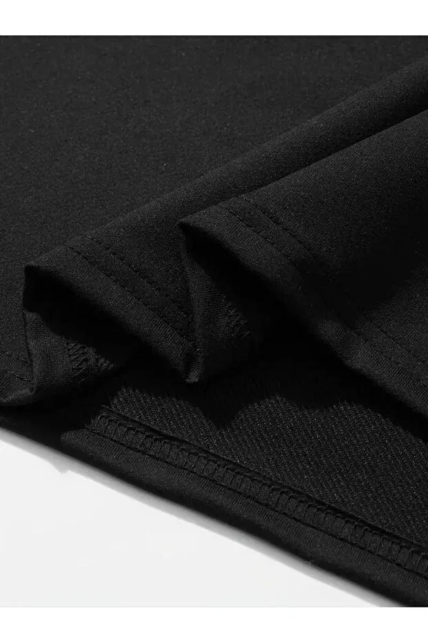 Мужская футболка с коротким рукавом с принтом Kart Vexor, Черный — фото 3