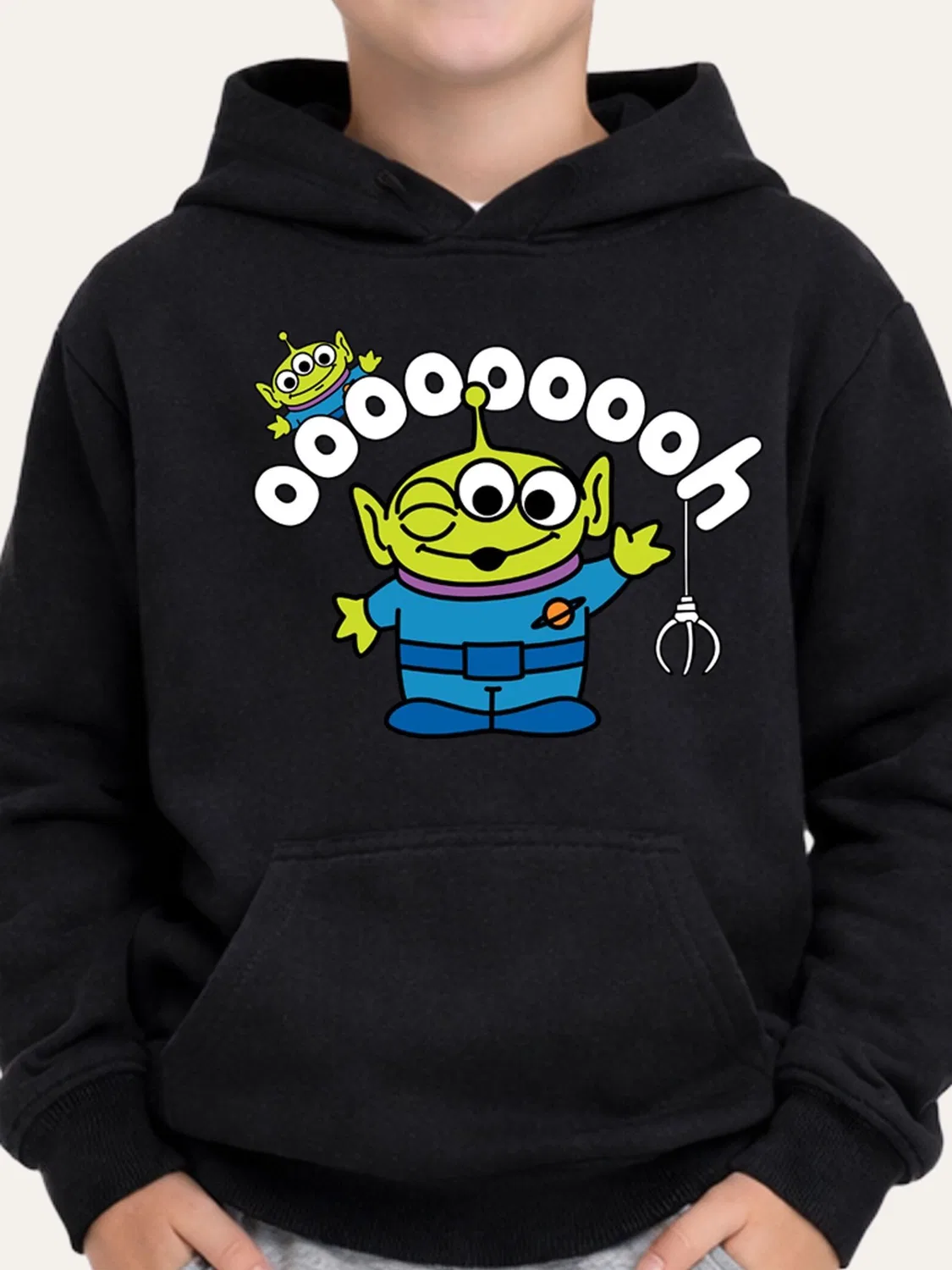Худи Toy Story с графикой Alien Brand Threads, черный — фото 3