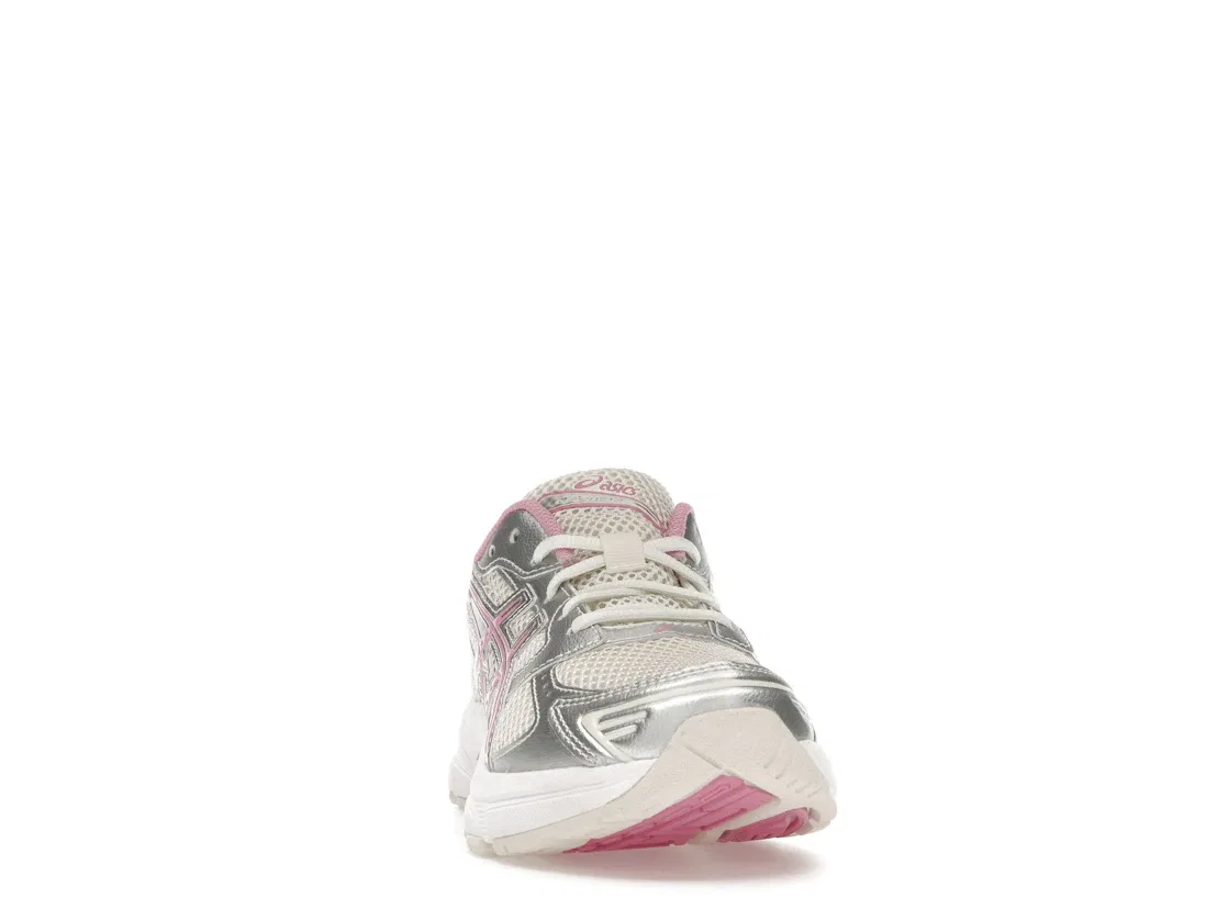 Детские кроссовки для бега с сетчатым верхом ASICS Gel-1130, Cream/Sweet Pink — фото 2