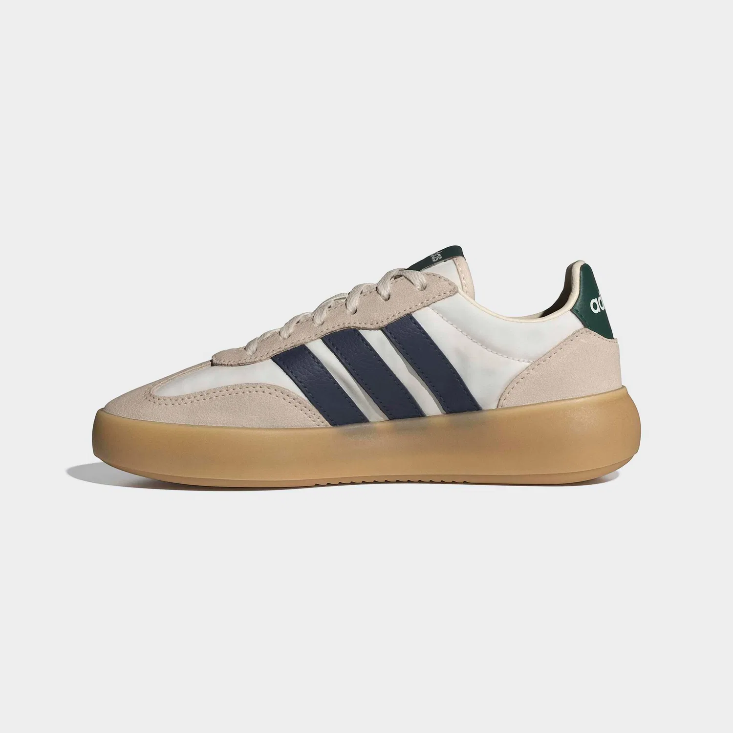 Детские кроссовки с T-Toe дизайном Adidas Sportswear, Off White/Collegiate Navy/Collegiate Green — фото 3