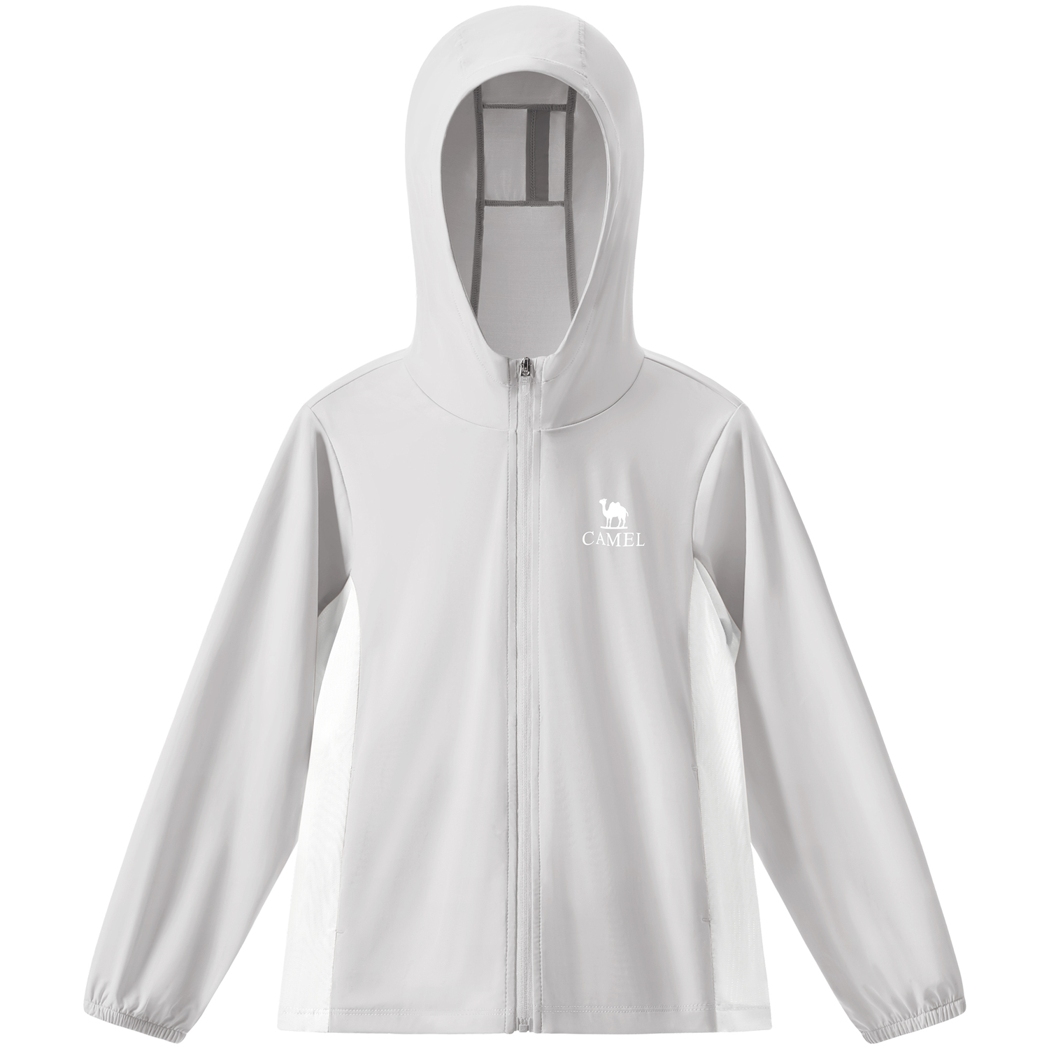 

Одежда с защитой от солнца для детей 3-7 лет CAMEL, glacier серый/infinite белый