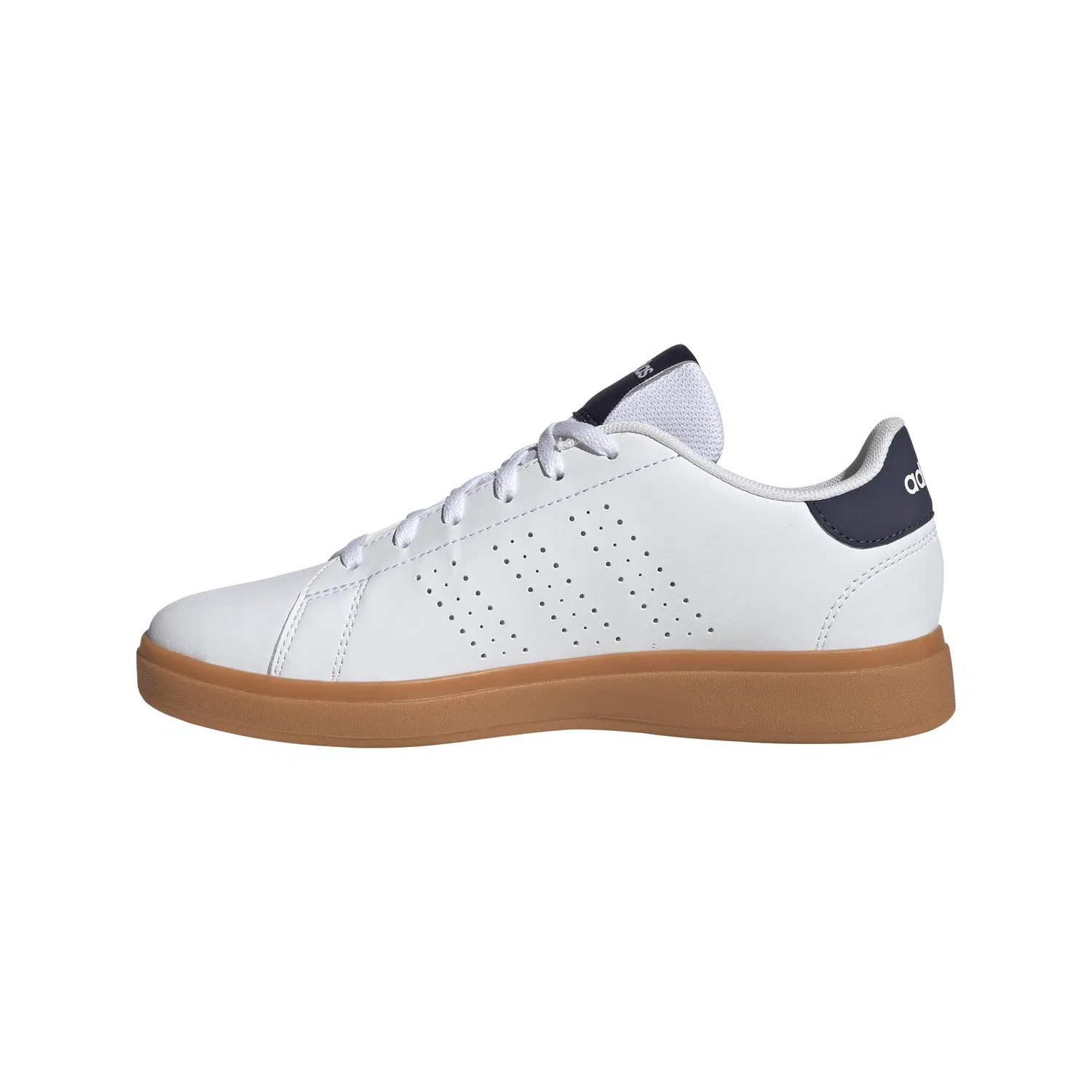 Детские кроссовки для мальчиков с шнуровкой Advantage Base 2.0 Adidas, Navy Blue