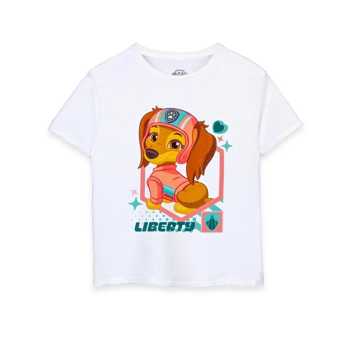 Детская футболка с коротким рукавом Liberty Paw Patrol, White