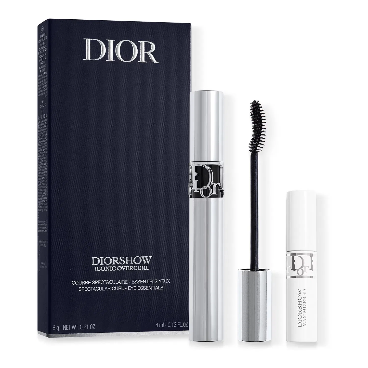 Набор туши и праймера для ресниц Diorshow Iconic Overcurl и Maximizer 4D, DIOR