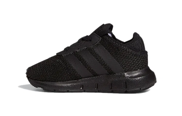 Детские кроссовки для малышей с легкой конструкцией Swift Run X Low top Adidas Originals, Black