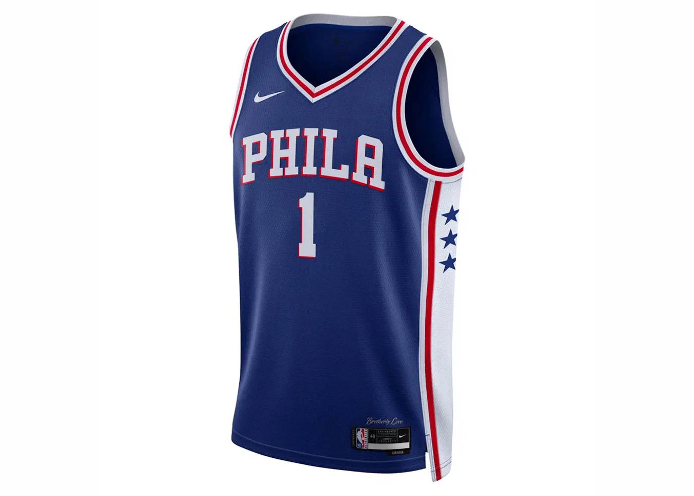 Мужская баскетбольная джерси с принтом Jersey Nike, Rush Blue/University Red/White