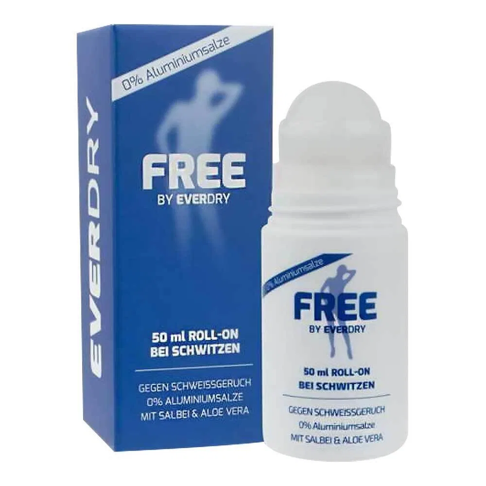 Дезодорант-ролл EVERDRY Natural без алюминия, 50 мл