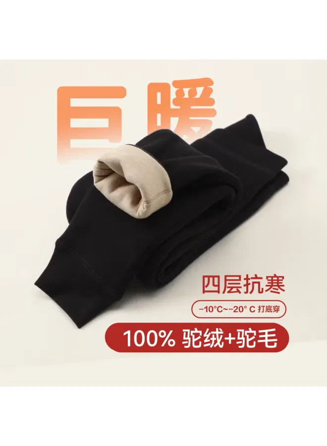 Термобелье утепленное школьная форма базовый слой Long Time Companion, черный — фото 2