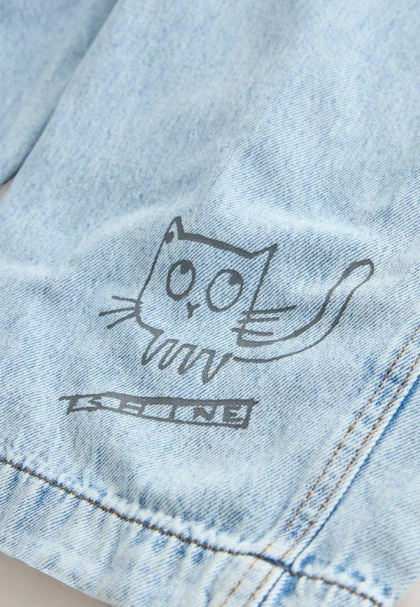 Комбинезон с принтом Dungarees Next, Graffiti printed — фото 4