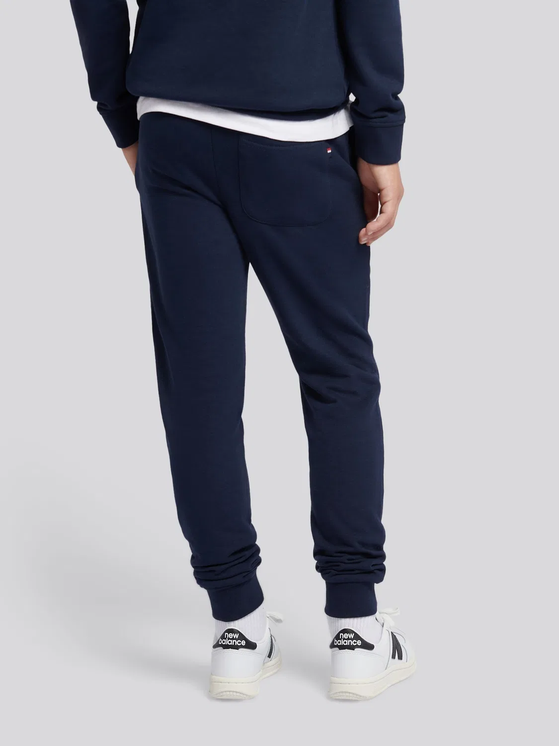 Джоггеры U.S. Polo Assn. Player 3 Loopback, темно-синие — фото 4