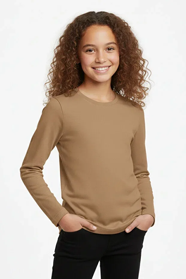 Детский комплект футболок с длинным рукавом Basic Twoo Kids, Small Steps — фото 3