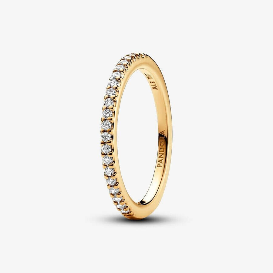 

Кольцо Pandora Timeless Sparkling Band, золото