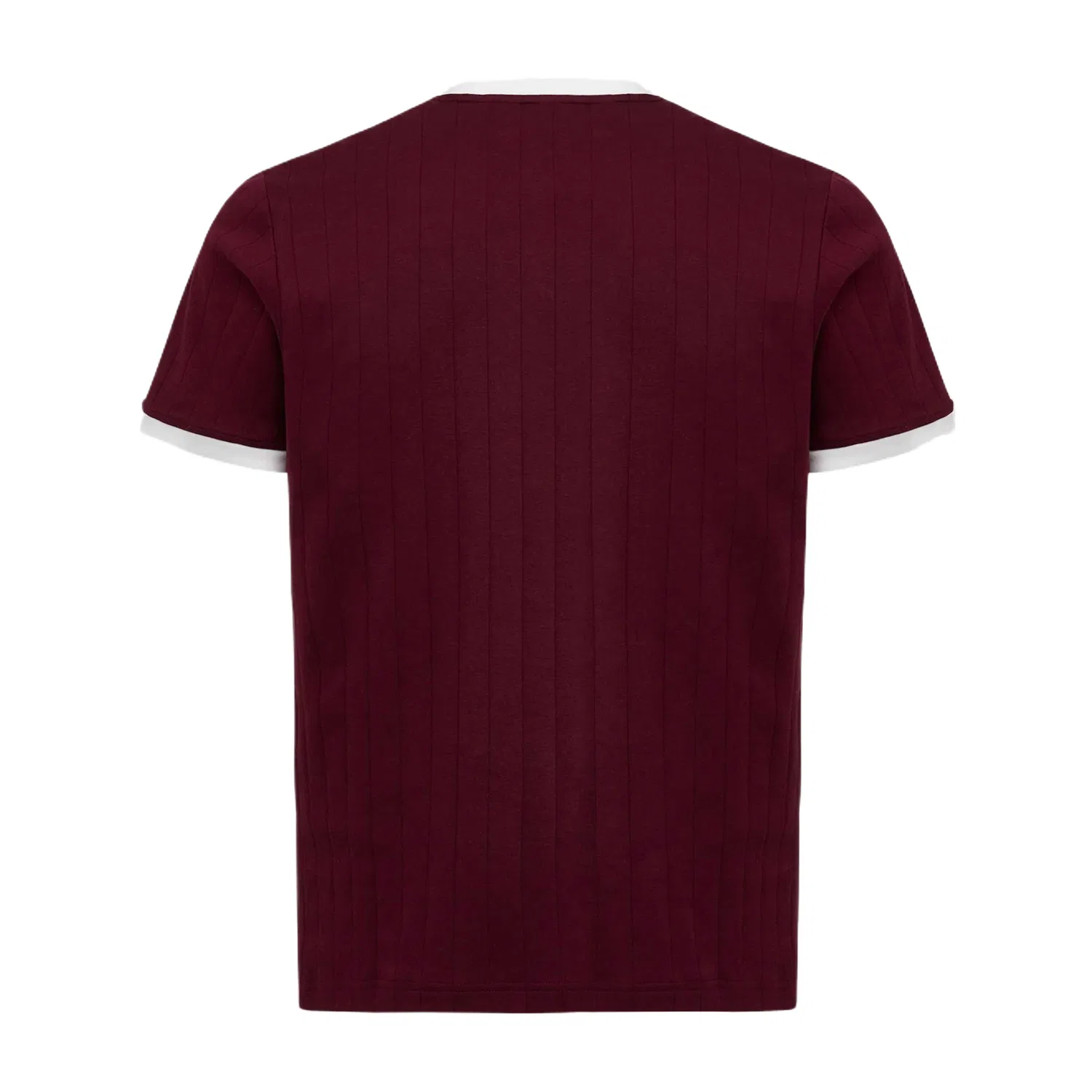 Футболка с круглым вырезом, Slim Fit, Adidas Originals, Dark Reddish Purple — фото 3