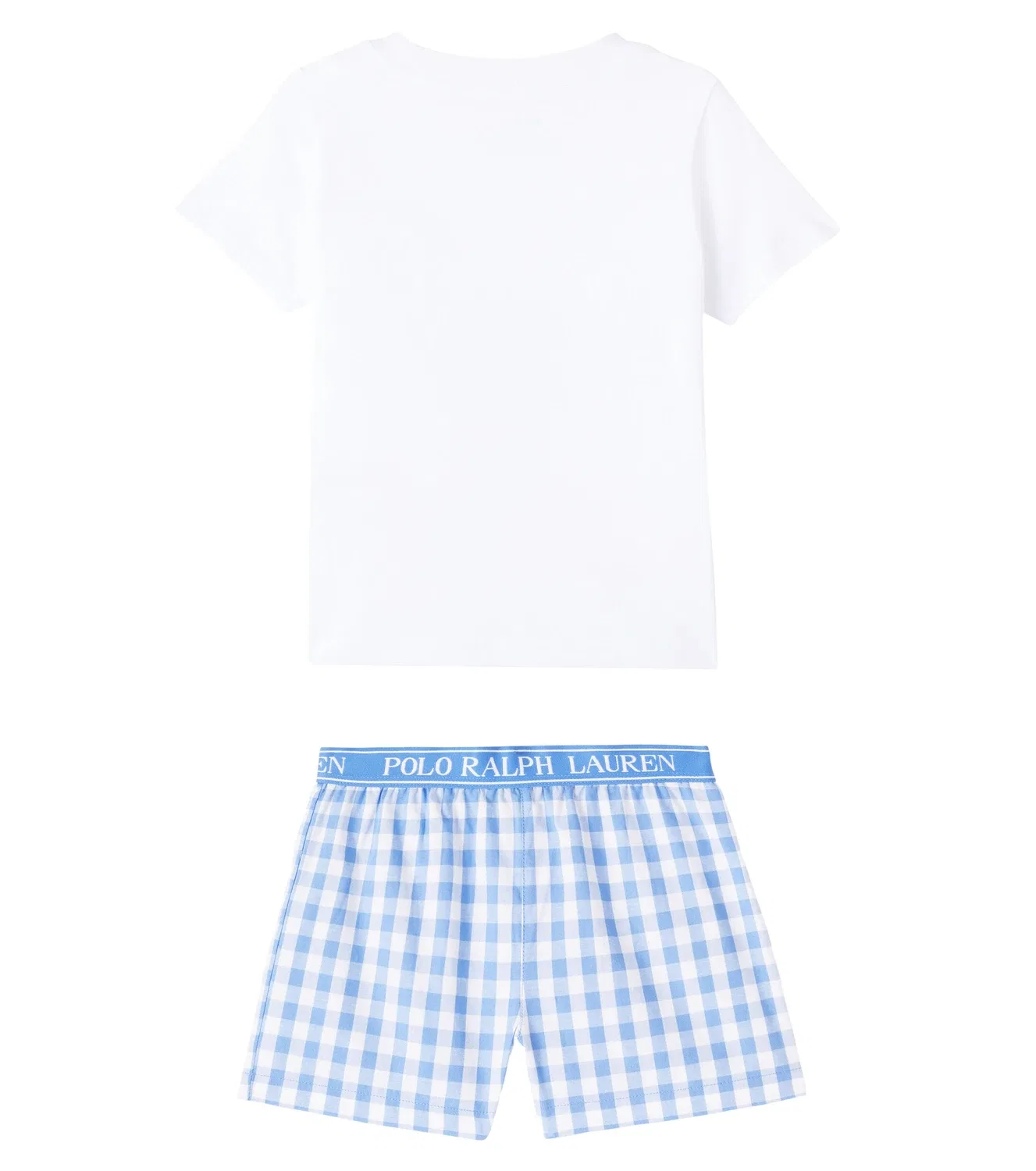Комплект пижам из хлопкового джерси Polo Bear, Polo Ralph Lauren Kids, белый — фото 3