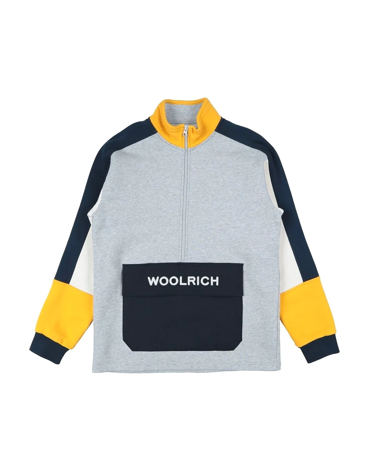 Детское худи с принтом Adidas Nmd Woolrich, светло-серый
