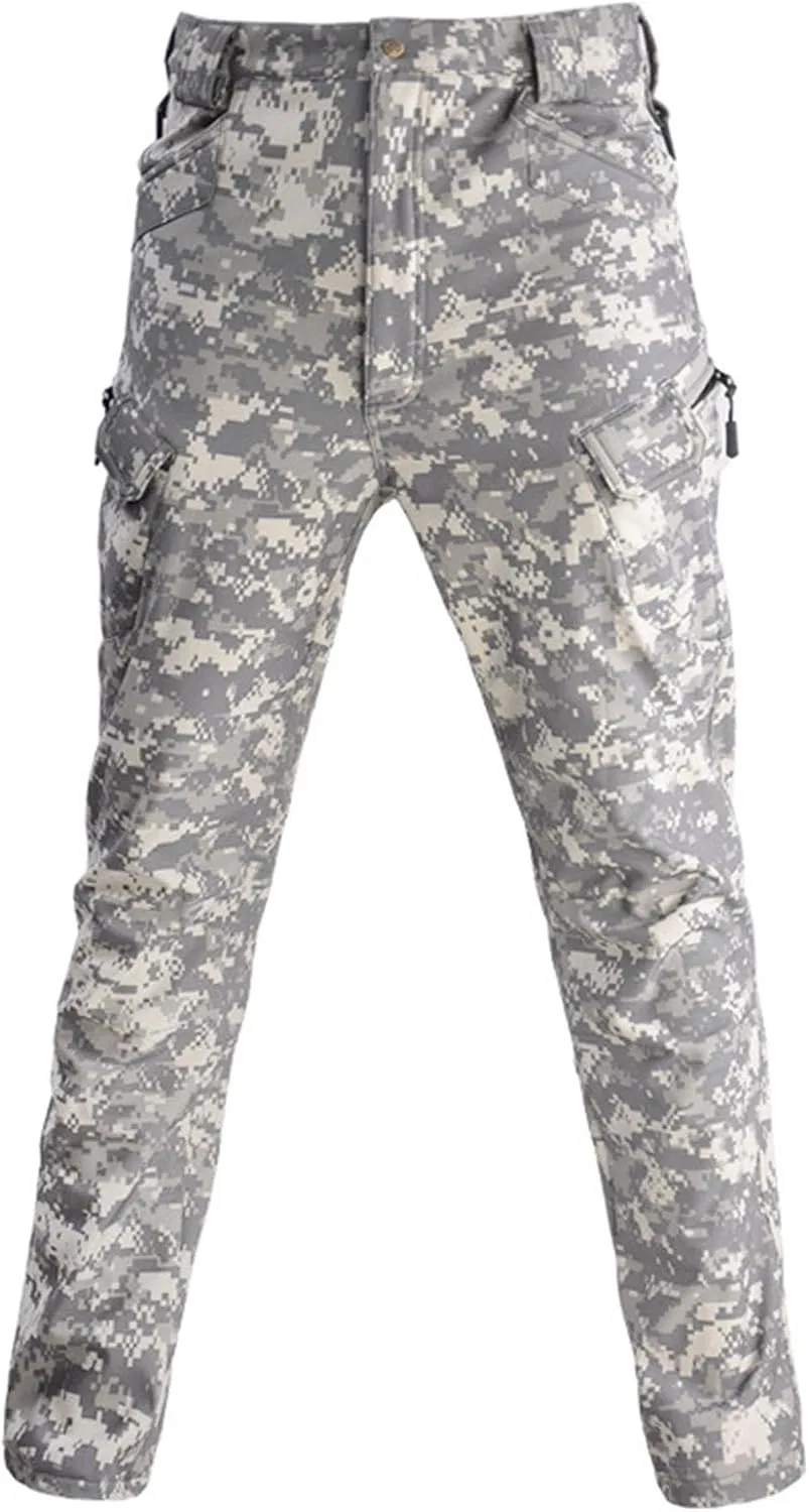 Мужские легкие тактические брюки-карго Grey Camo