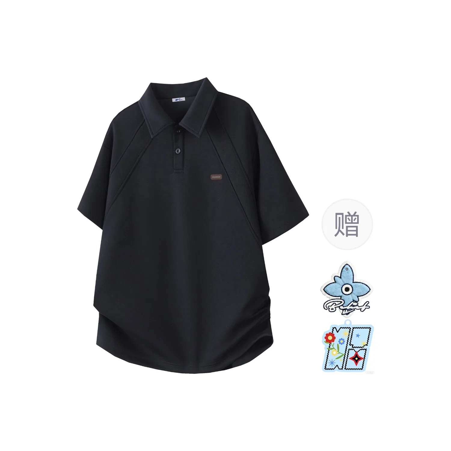 Детское поло с воротником, прямой крой, Polo Shirts Unisex, WARRIOR — фото 3