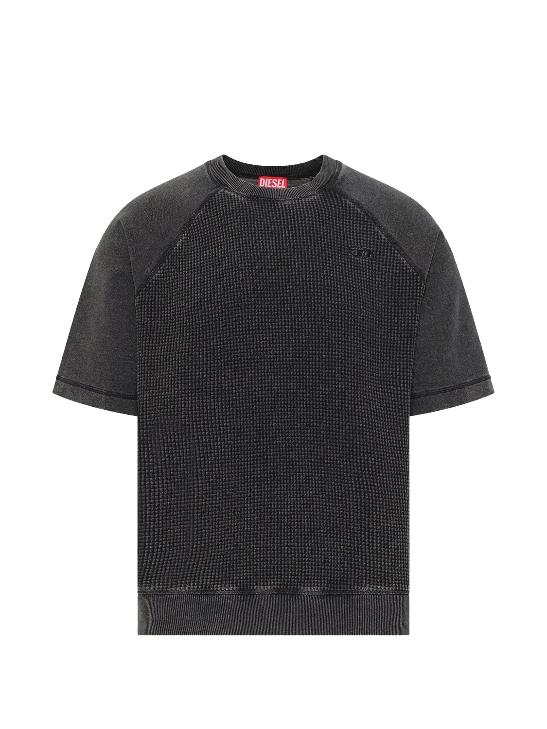 Футболка S-Wafy-Rag серая Diesel, серый