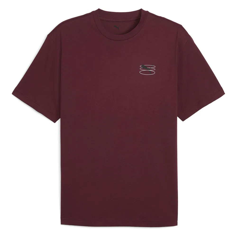 

Футболка с коротким рукавом Puma Graphic Grid, фиолетовый