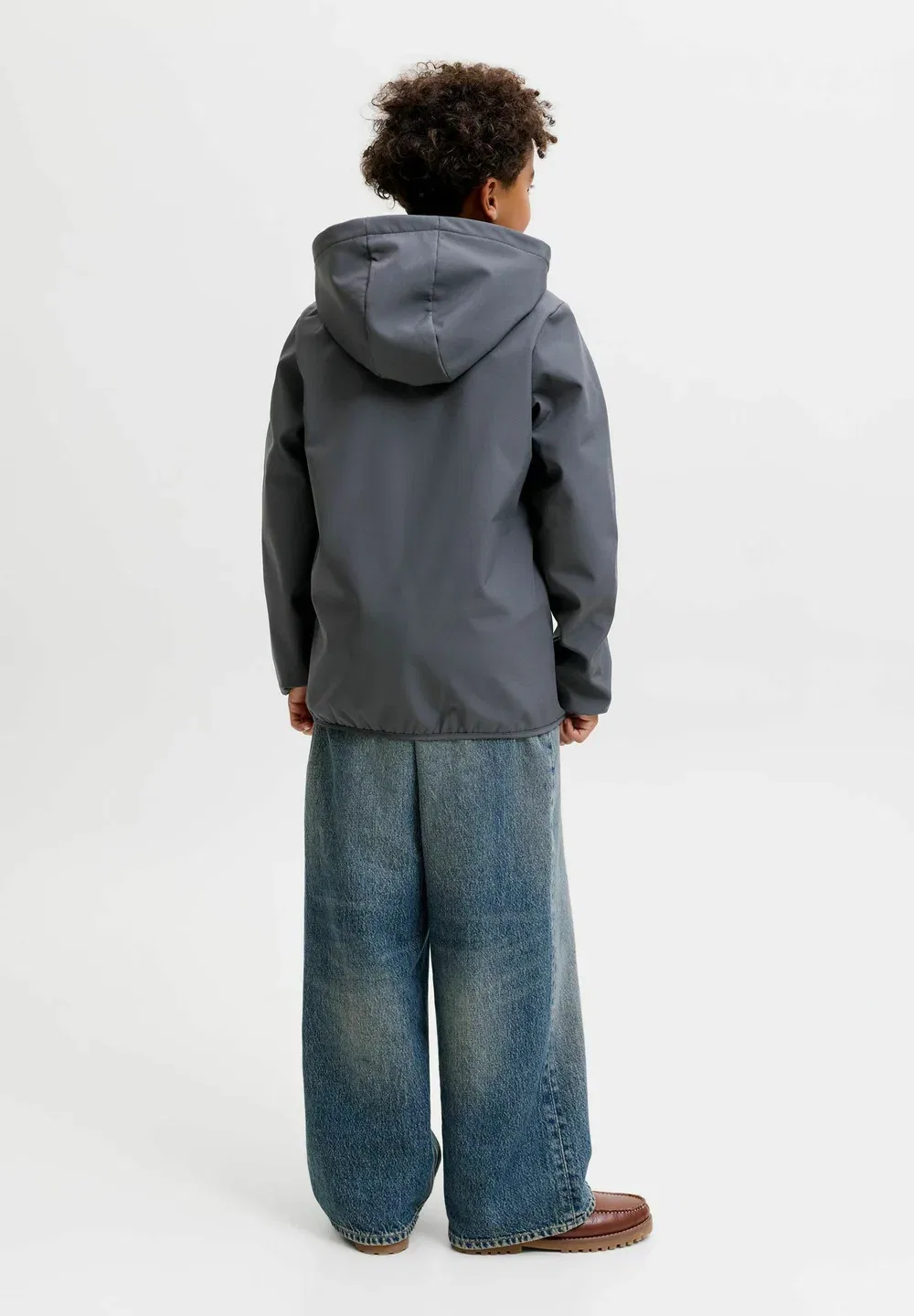 Куртка из софтшелла Jjtheo noos jnr - куртка из софтшелла Jack & Jones Junior, Asphalt — фото 3