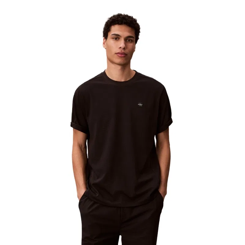 Мужская футболка с круглым вырезом UB1-Space Black Calvin Klein, Black — фото 4